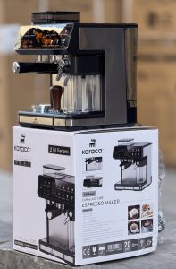 اسپرسو ساز نیمه صنعتی آسیاب دار کاراجا EM3442 KARACA قهوه ساز 